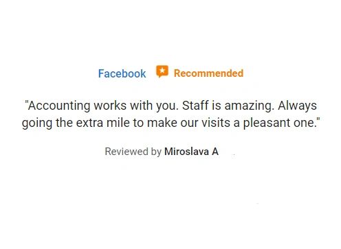 Facebook review by Miroslava A