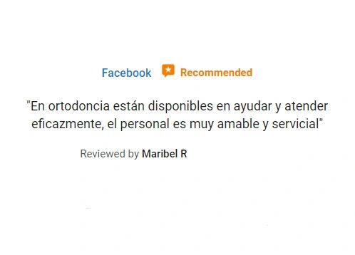 Facebook review by Maribel R