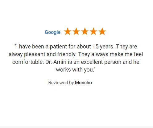 Google review by Moncho